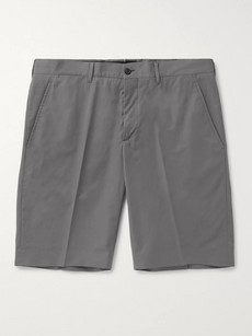 Prada Slim-fit Poplin Bermuda Shorts