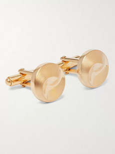 Lanvin Gold-plated Cufflinks | ModeSens