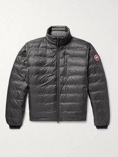 CANADA GOOSE LODGE PACKABLE QUILTED NYLON-RIPSTOP DOWN JACKET