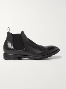 OFFICINE CREATIVE PRINCETON LEATHER CHELSEA BOOTS