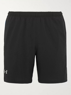 Under Armour Qualifier Heatgear Shorts In Black