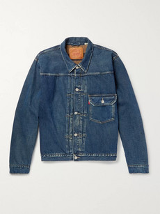 Levi's Vintage 1936 Type I Lined Denim Jacket In Mid Denim | ModeSens