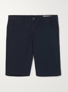 Rag & Bone Standard Issue Cotton-twill Shorts In Blue