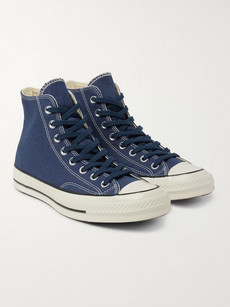 CONVERSE 1970S CHUCK TAYLOR ALL STAR CANVAS HIGH-TOP SNEAKERS