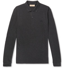 BURBERRY Cotton-Piqué Polo Shirt