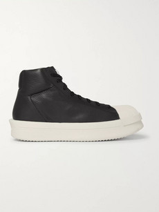 RICK OWENS + adidas Mastodon Leather Sneakers
