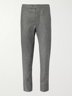 Moncler Gamme Bleu - Slim-Fit Felted Wool Trousers