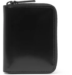COMMON PROJECTS ZIP-AROUND POLISHED-LEATHER WALLET