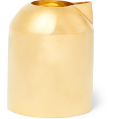Tom Dixon Form Brass Milk Jug In Gold