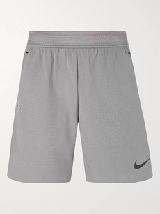Nike Flex-repel Dri-fit Mesh Shorts In Gray