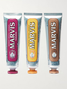 Marvis Wonders Of The World Collection Toothpaste Gift Set, 3 X 75ml In Colorless