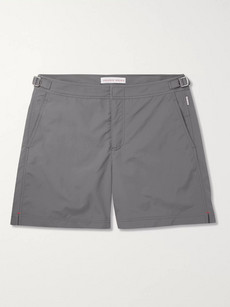 Orlebar Brown Bulldog Mid-length Swim Shorts - Dark Gray