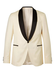 hugo boss white tuxedo jacket