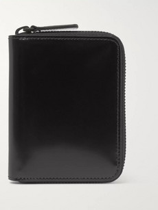 COMMON PROJECTS ZIP-AROUND POLISHED-LEATHER WALLET
