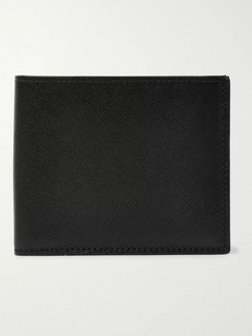 Common Projects Cross-grain Leather Billfold Wallet In Black