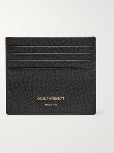 COMMON PROJECTS CROSS-GRAIN LEATHER CARDHOLDER