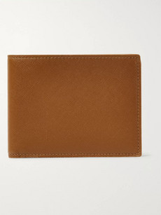 Common Projects Cross-grain Leather Billfold Wallet In Brown