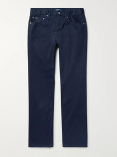 Polo Ralph Lauren Stretch-cotton Twill Trousers - Navy