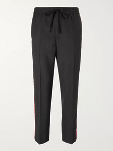 GUCCI CROPPED TAPERED VELVET
