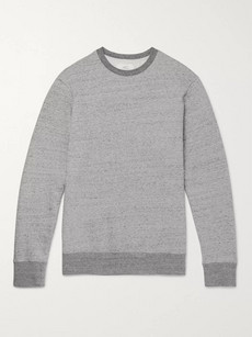 Mr P Mélange Loopback Cotton-jersey Sweatshirt In Gray