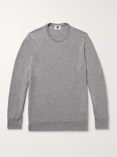 Nn07 Charles Slim-fit Cashmere Sweater In Gray