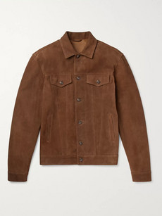 Brown Trucker Jacket | Varsity Apparel Jackets