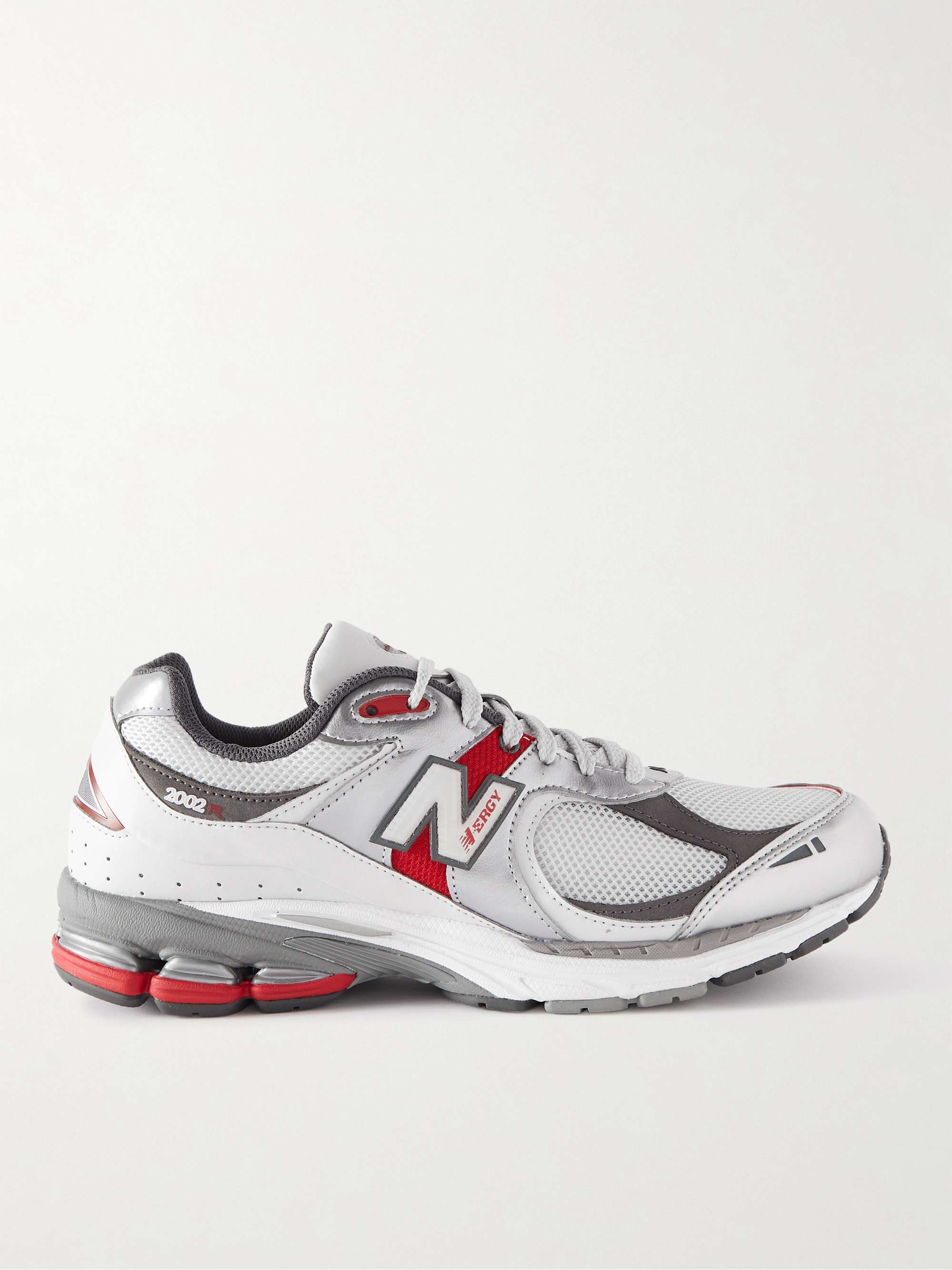 NEW BALANCE 2002R Leather and Mesh Sneakers