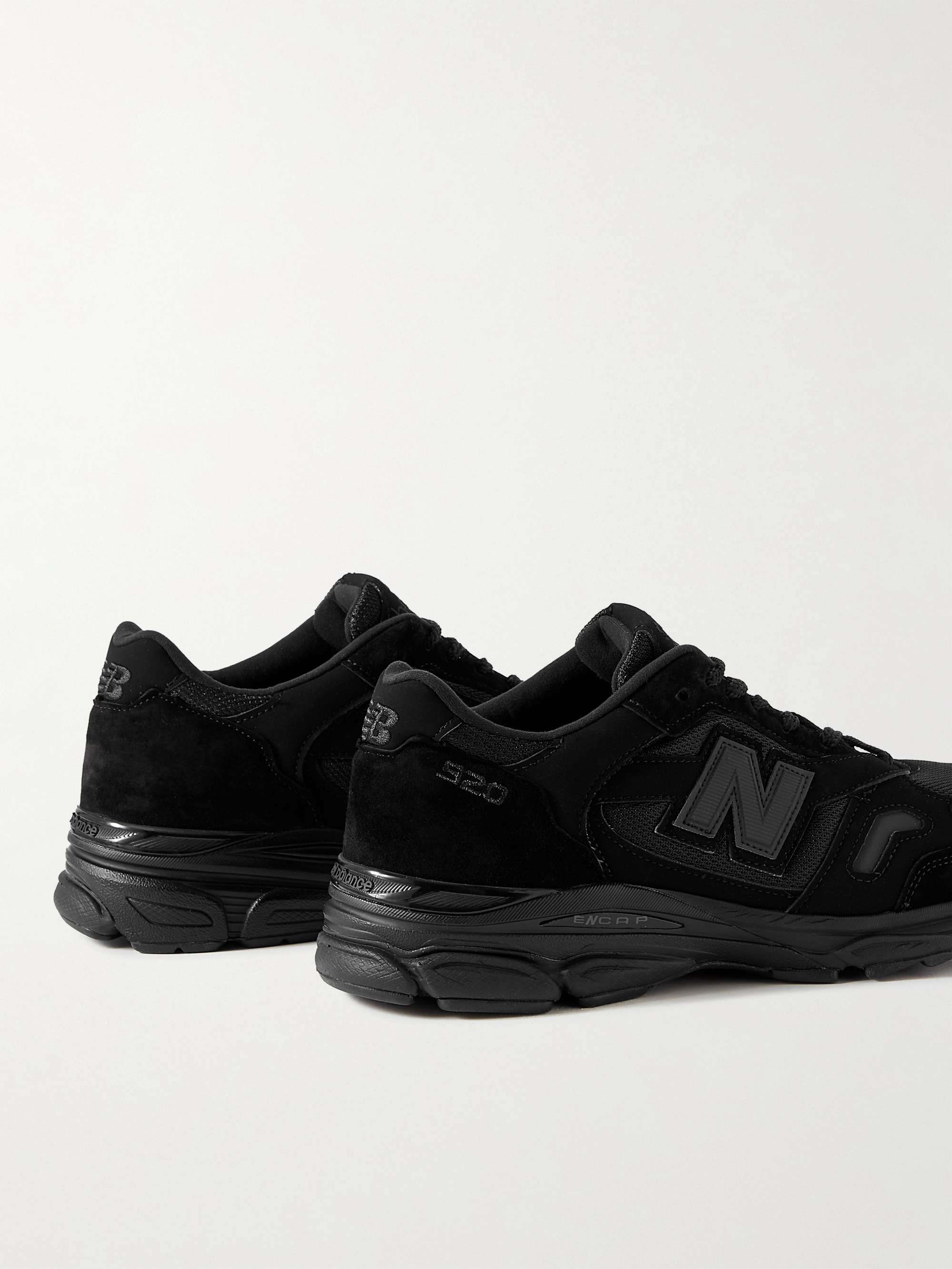 NEW BALANCE M920 Suede and Mesh Sneakers