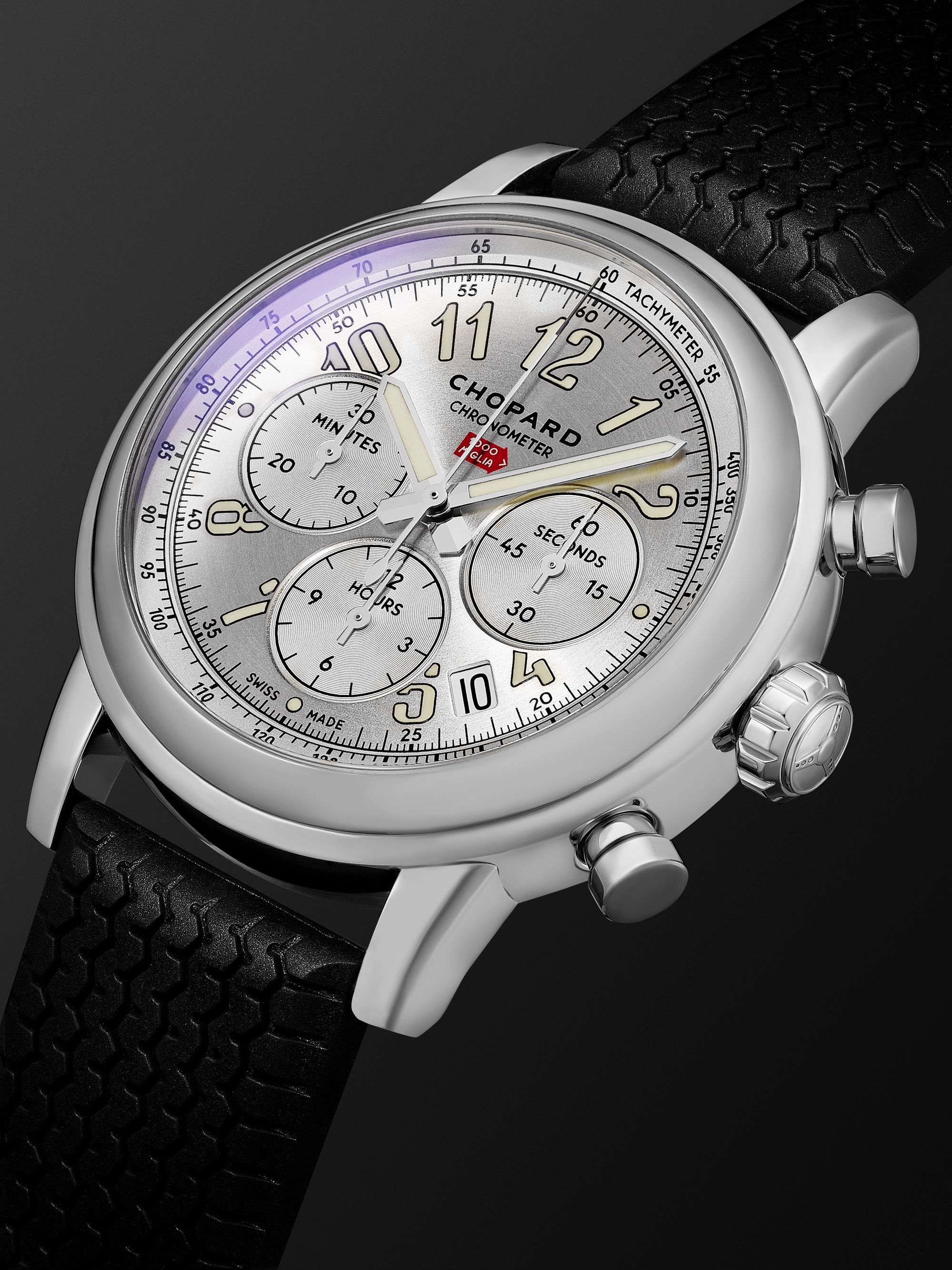 CHOPARD Mille Miglia Classic Chronograph Automatic 42mm Stainless Steel Watch, Ref. No. 168589-3001