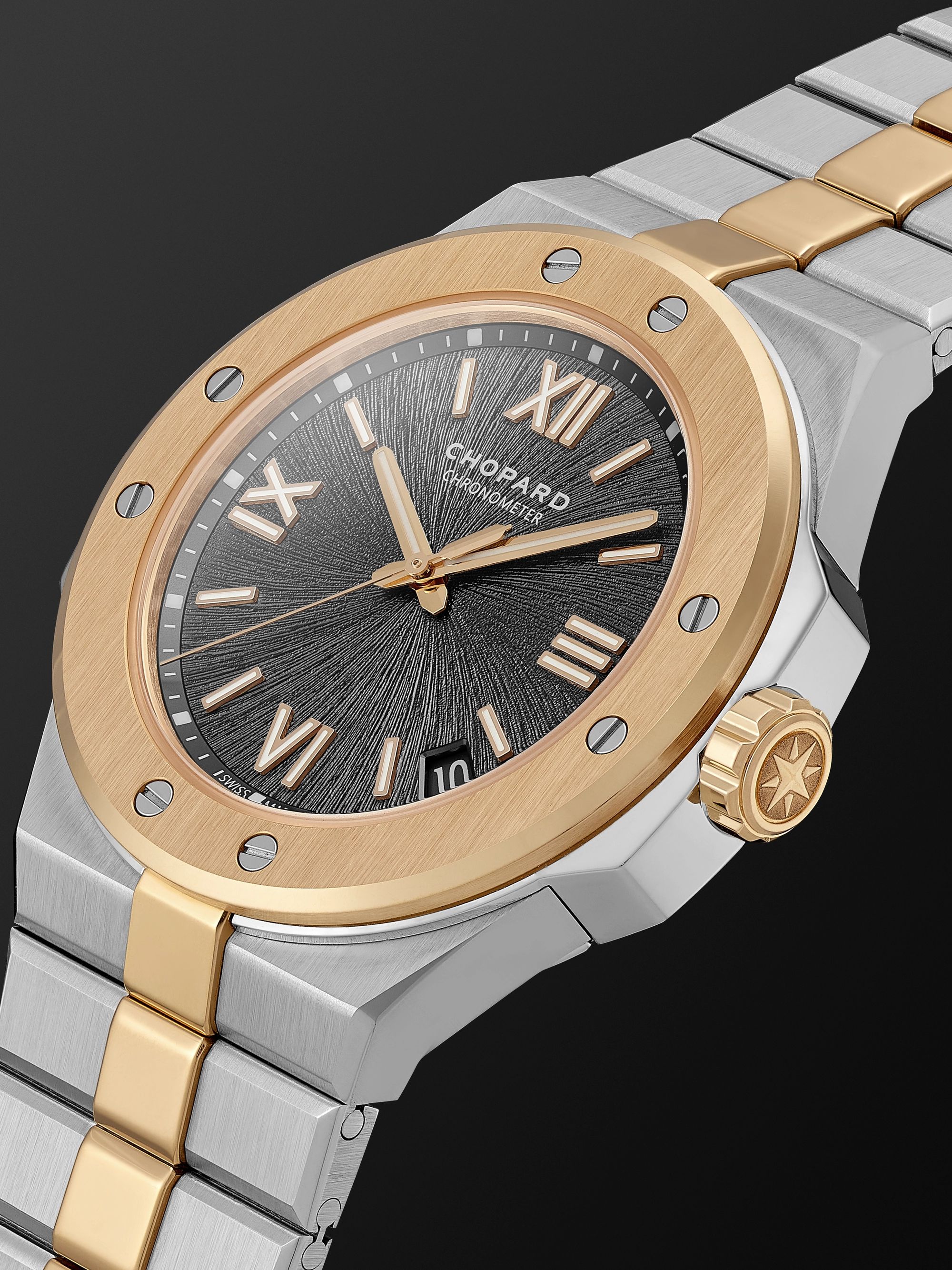 CHOPARD Alpine Eagle Large Automatic 41mm Lucent Steel and 18-Karat Rose Gold Watch, Ref. No. 298600-6001