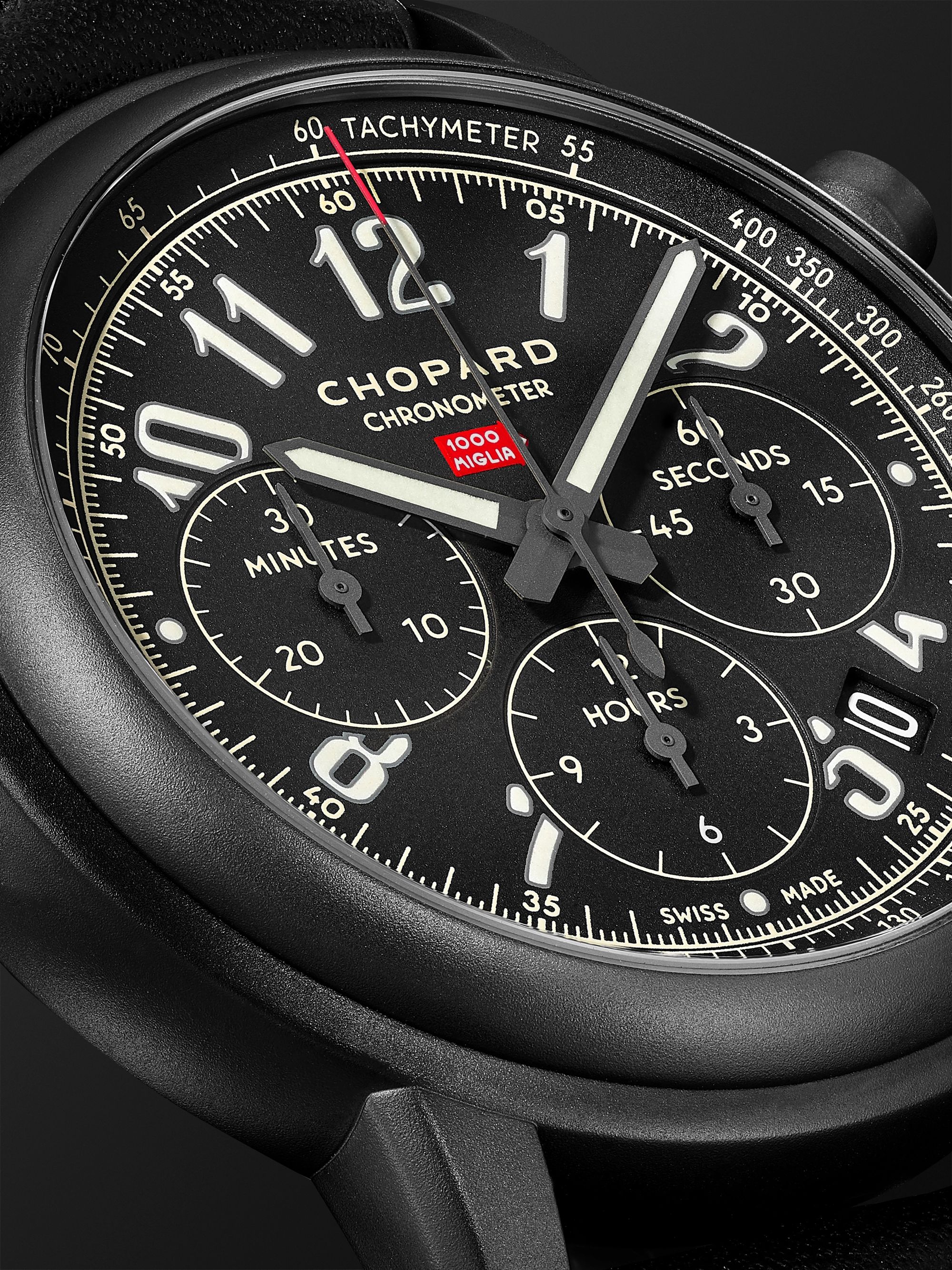 CHOPARD Mille Miglia 2020 Race Edition Limited Edition Automatic Chronograph 42mm Stainless Steel and Leather Watch, Ref. No. 168589-3028