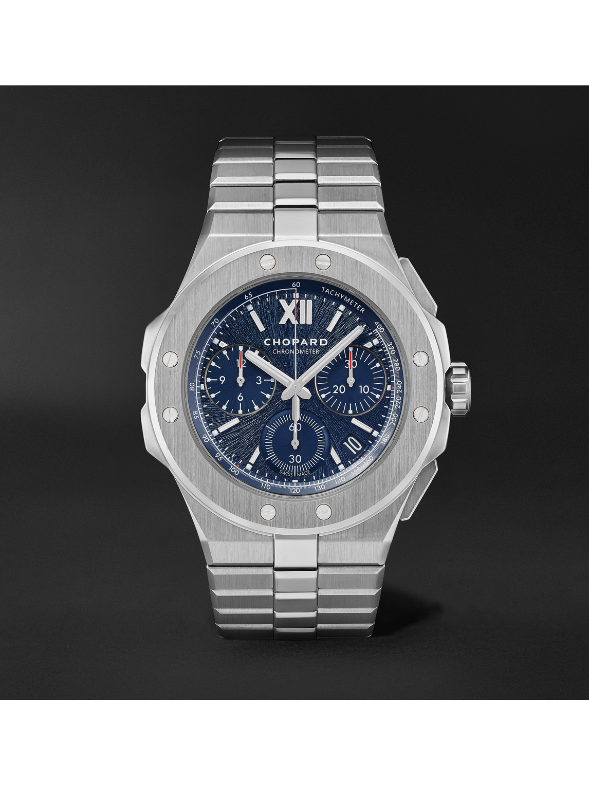 Chopard Alpine Eagle XL Chrono Automatic 44mm Lucent Steel Watch, Ref. No. 298609-3001