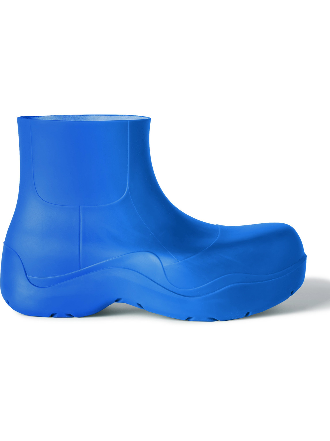 Bottega Veneta Rubber Blue Puddle Tall Boot for Men Mens Shoes Boots Wellington and rain boots 