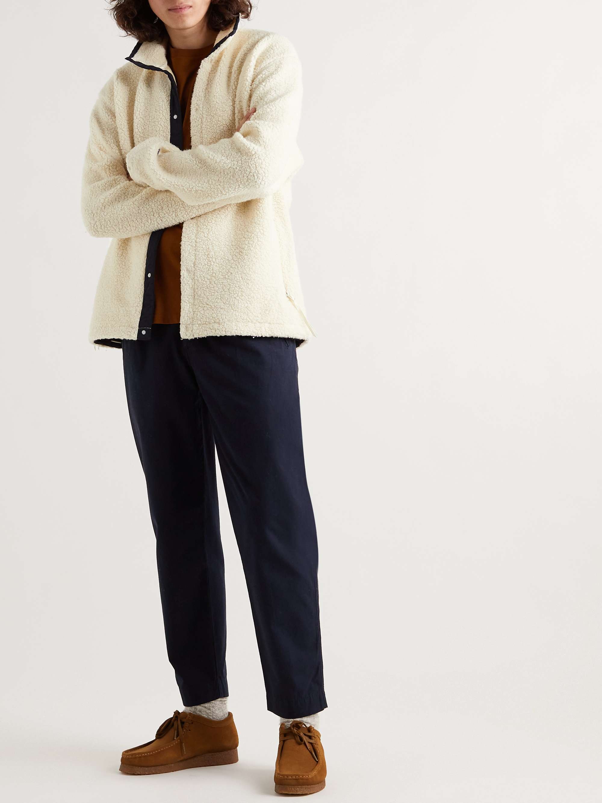 NANAMICA Wool-Blend Fleece Jacket