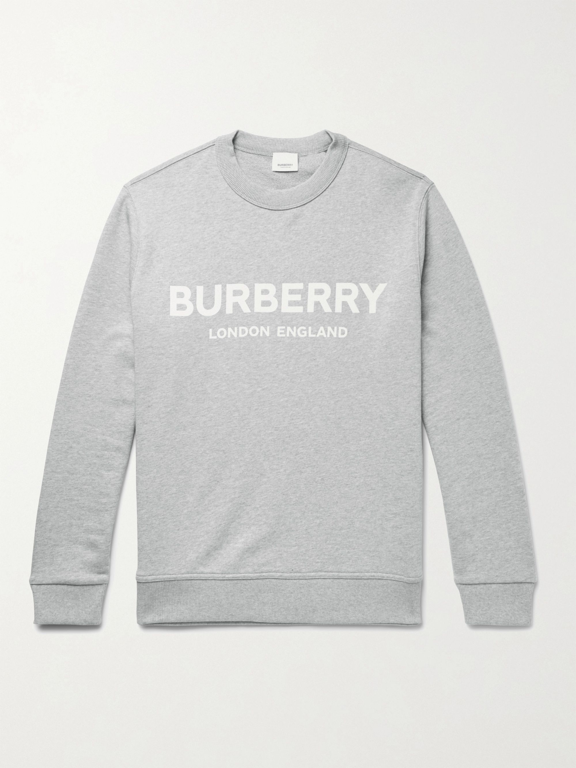 white burberry sweatshirt