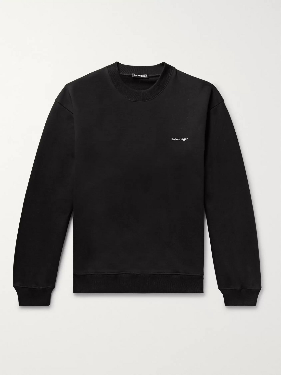 Loopback Cotton-jersey Sweatshirt 