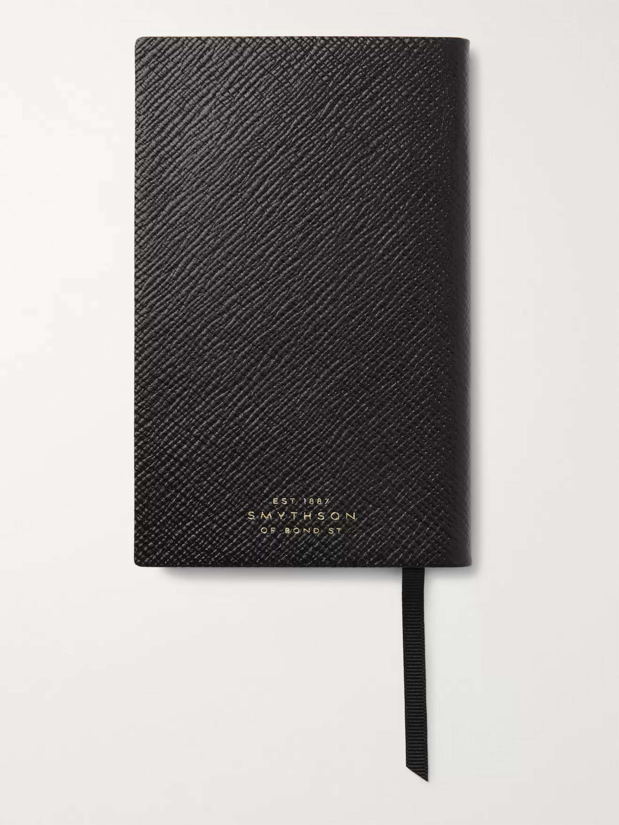 SMYTHSON Panama Cross-Grain Leather Notebook