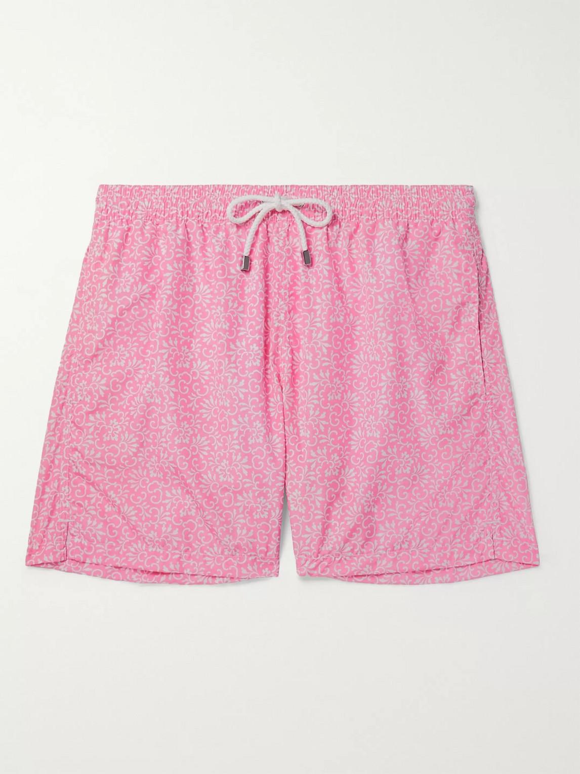 Anderson & Sheppard Floral-print Shell Swim Shorts In Pink