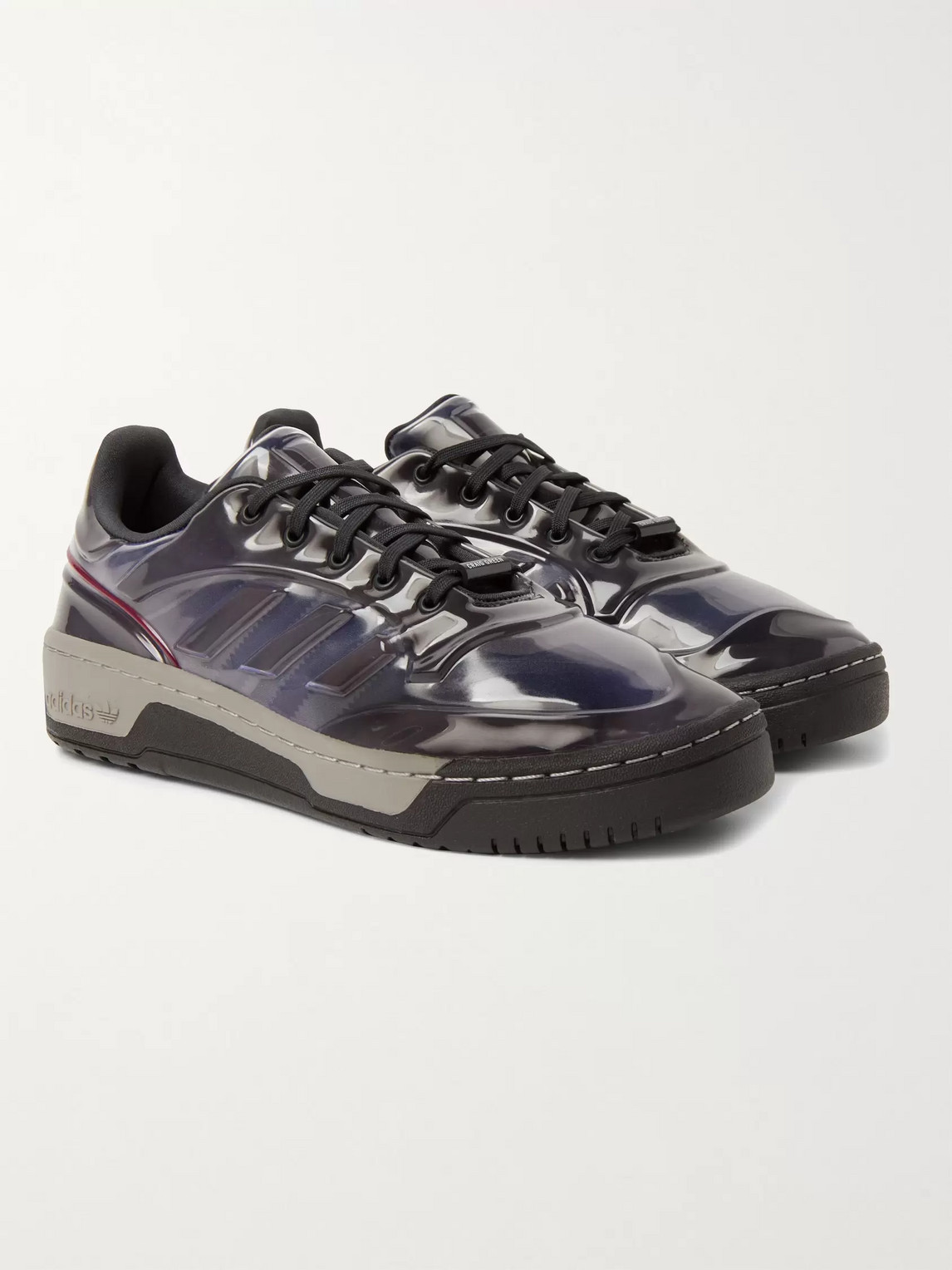 Adidas Consortium Craig Green Polta Akh Iii Tpu And Neoprene Sneakers In Gray
