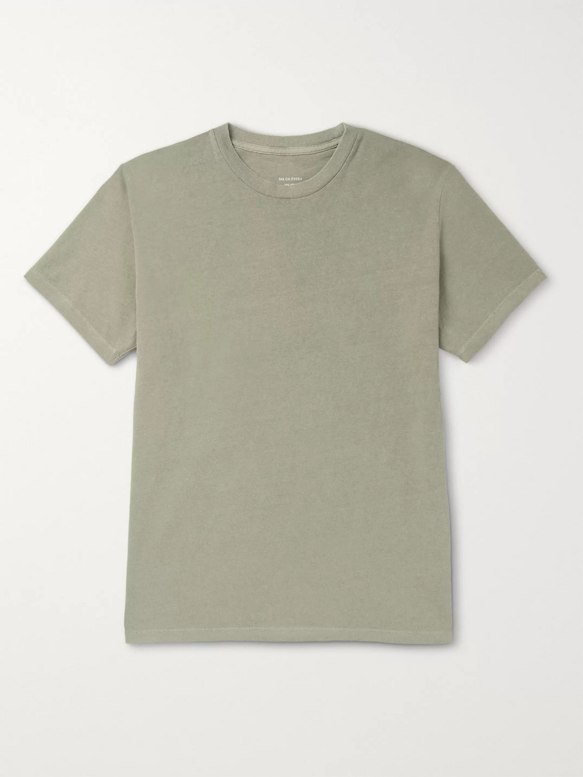 Save Khaki United Cotton-jersey T-shirt In Green