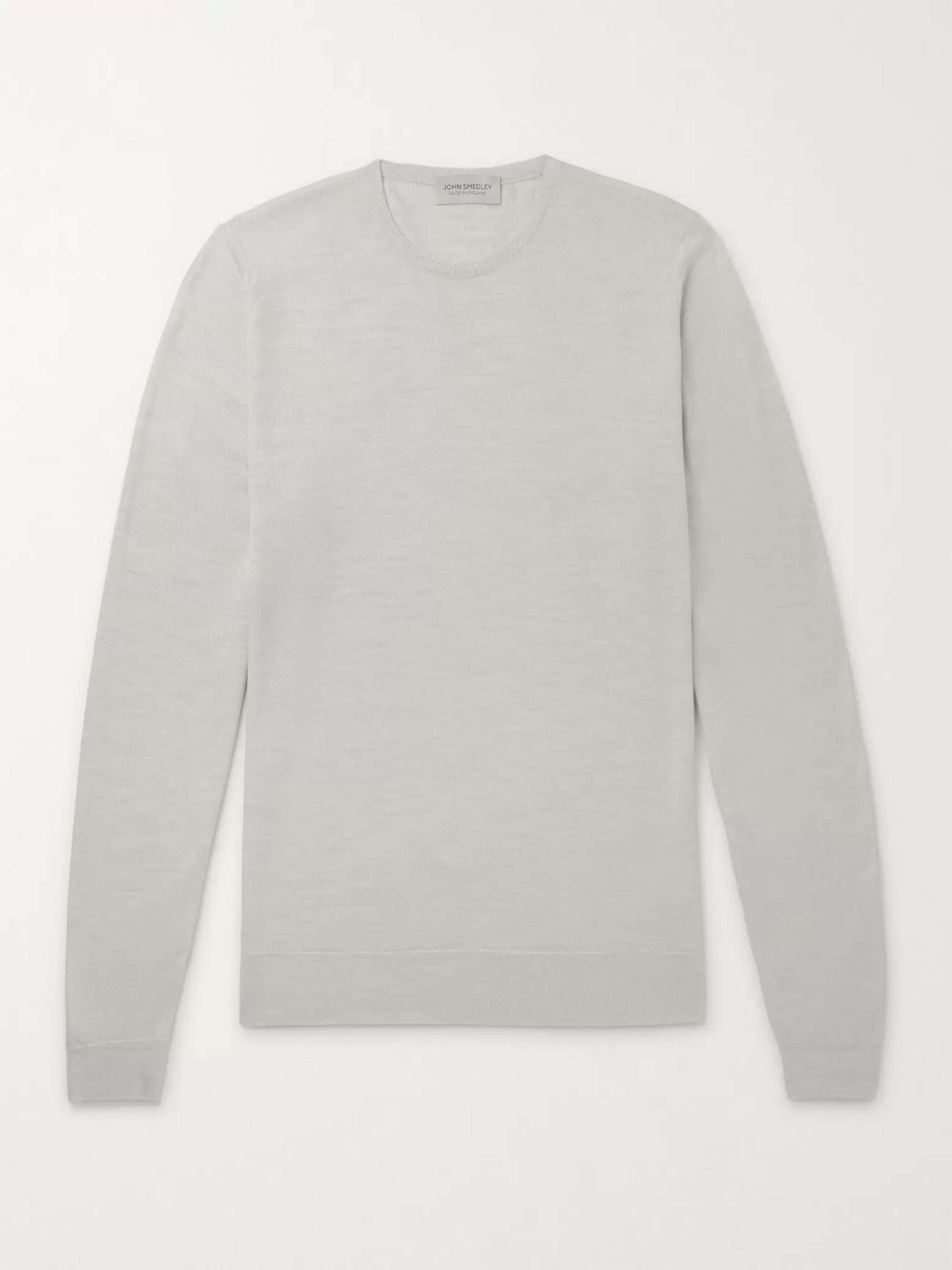 JOHN SMEDLEY Lundy Slim-Fit Merino Wool Sweater