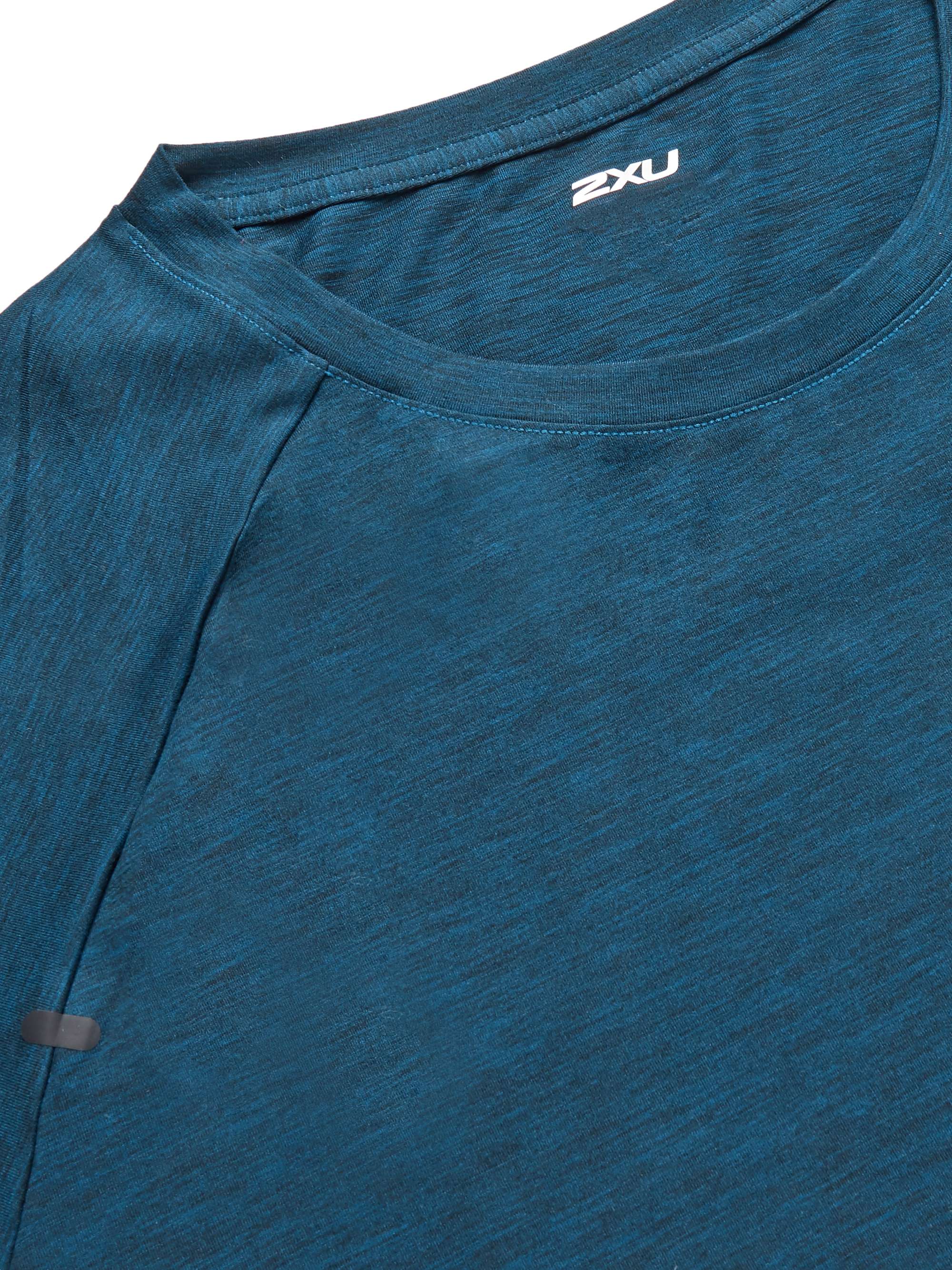 2XU X-CTRL Perforated Mélange Jersey T-Shirt