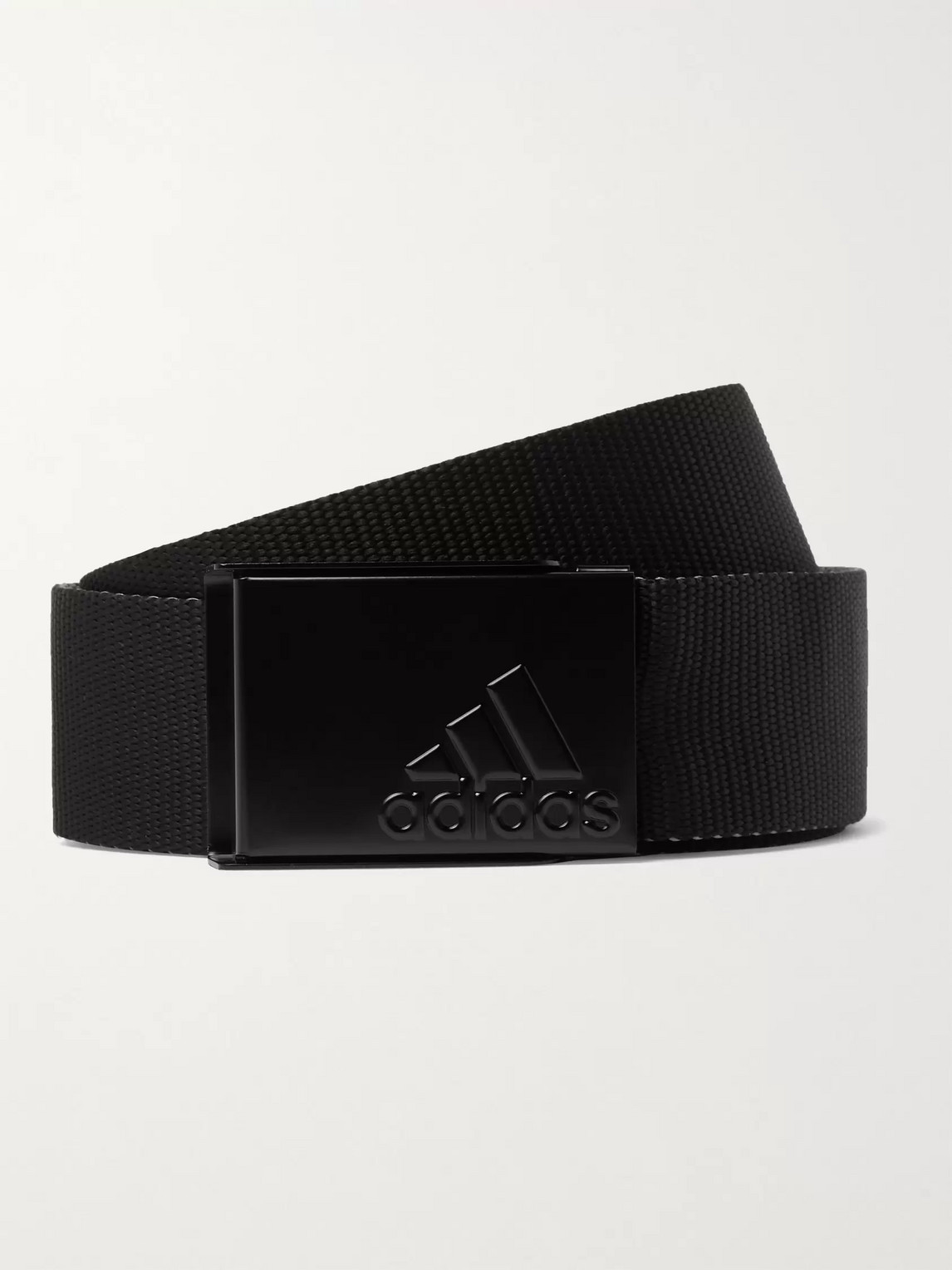 Adidas Golf 4cm Reversible Webbing Golf Belt In Black