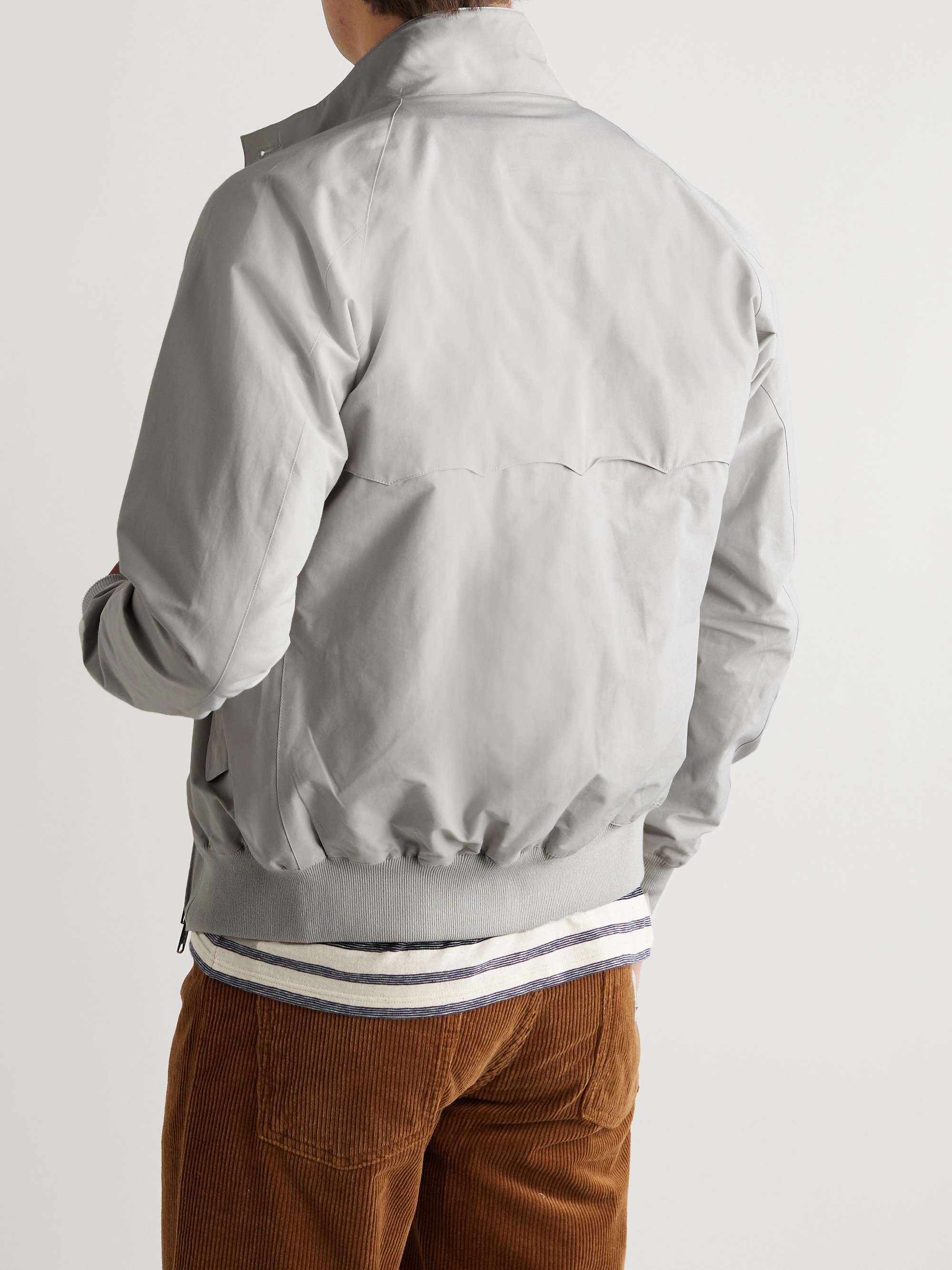 BARACUTA G9 Cotton-Blend Harrington Jacket