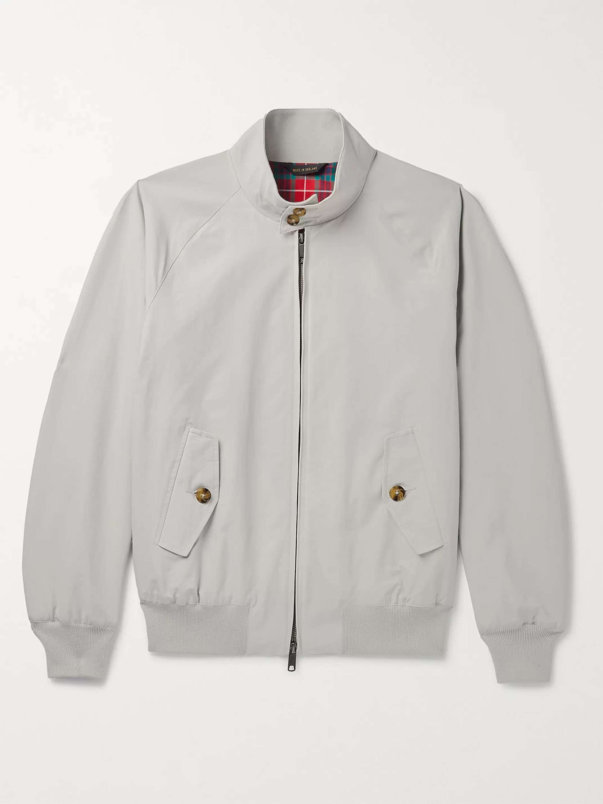 BARACUTA G9 Cotton-Blend Harrington Jacket