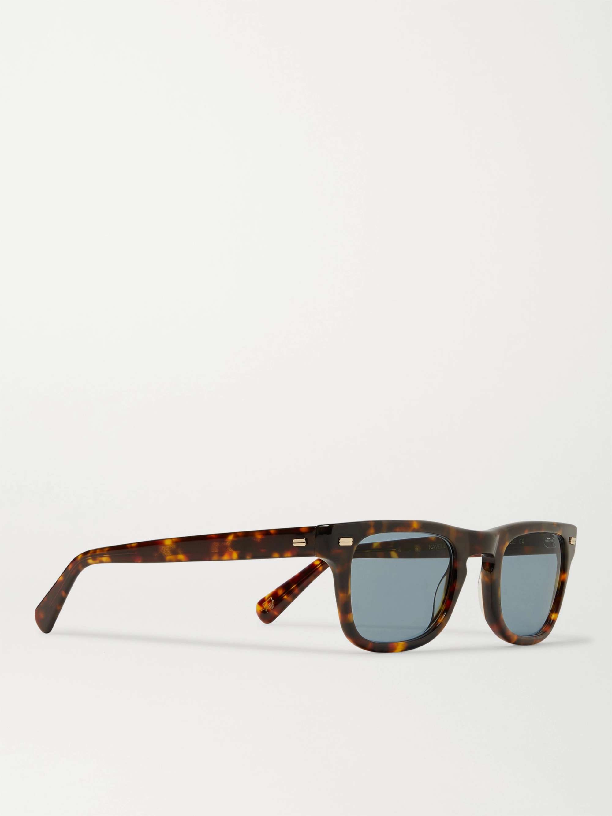 MOSCOT Kavell Square-Frame Tortoiseshell Acetate Sunglasses