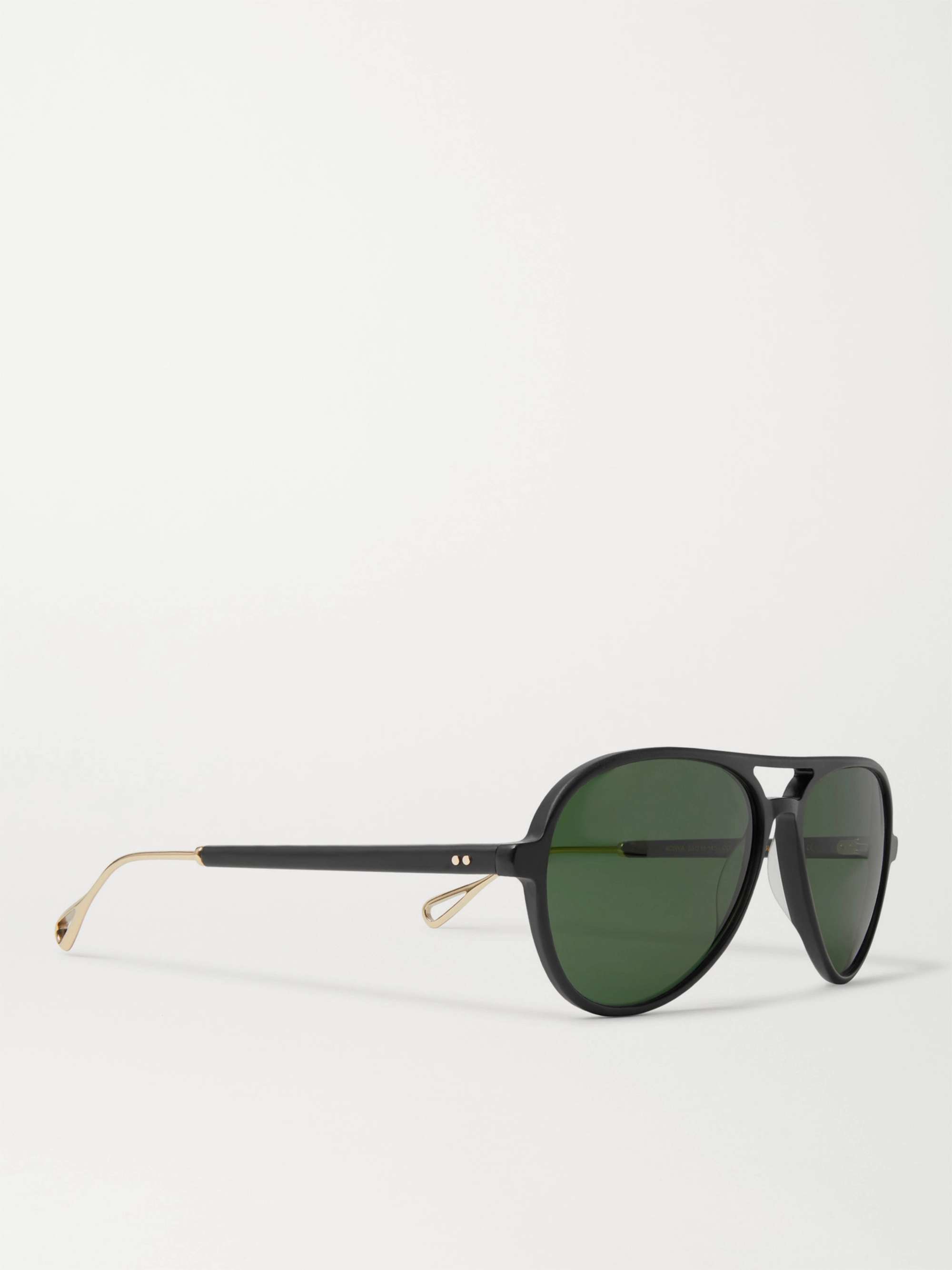 MOSCOT Aviator-Style Acetate and Gold-Tone Sunglasses