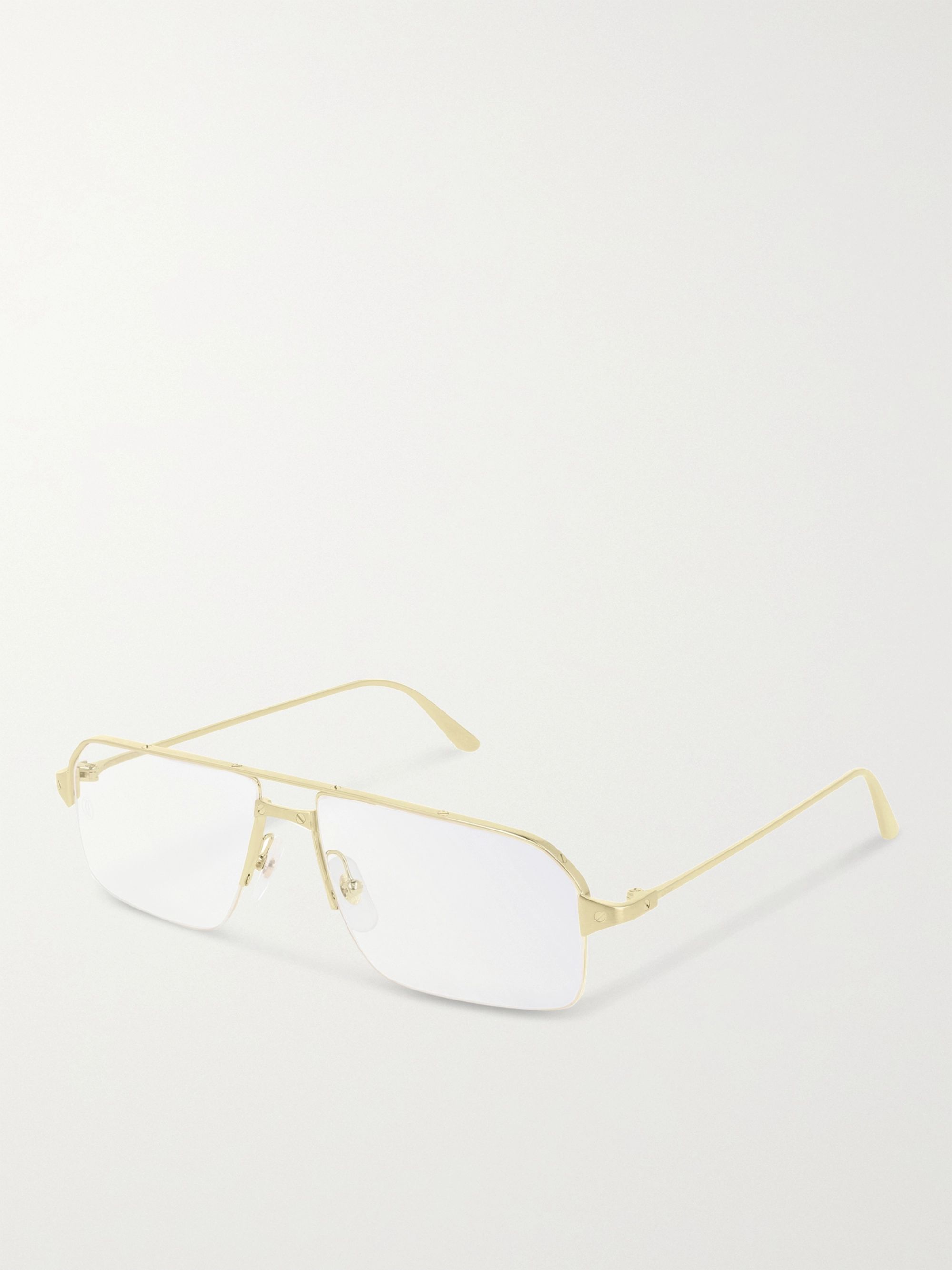cartier sunglasses frames gold