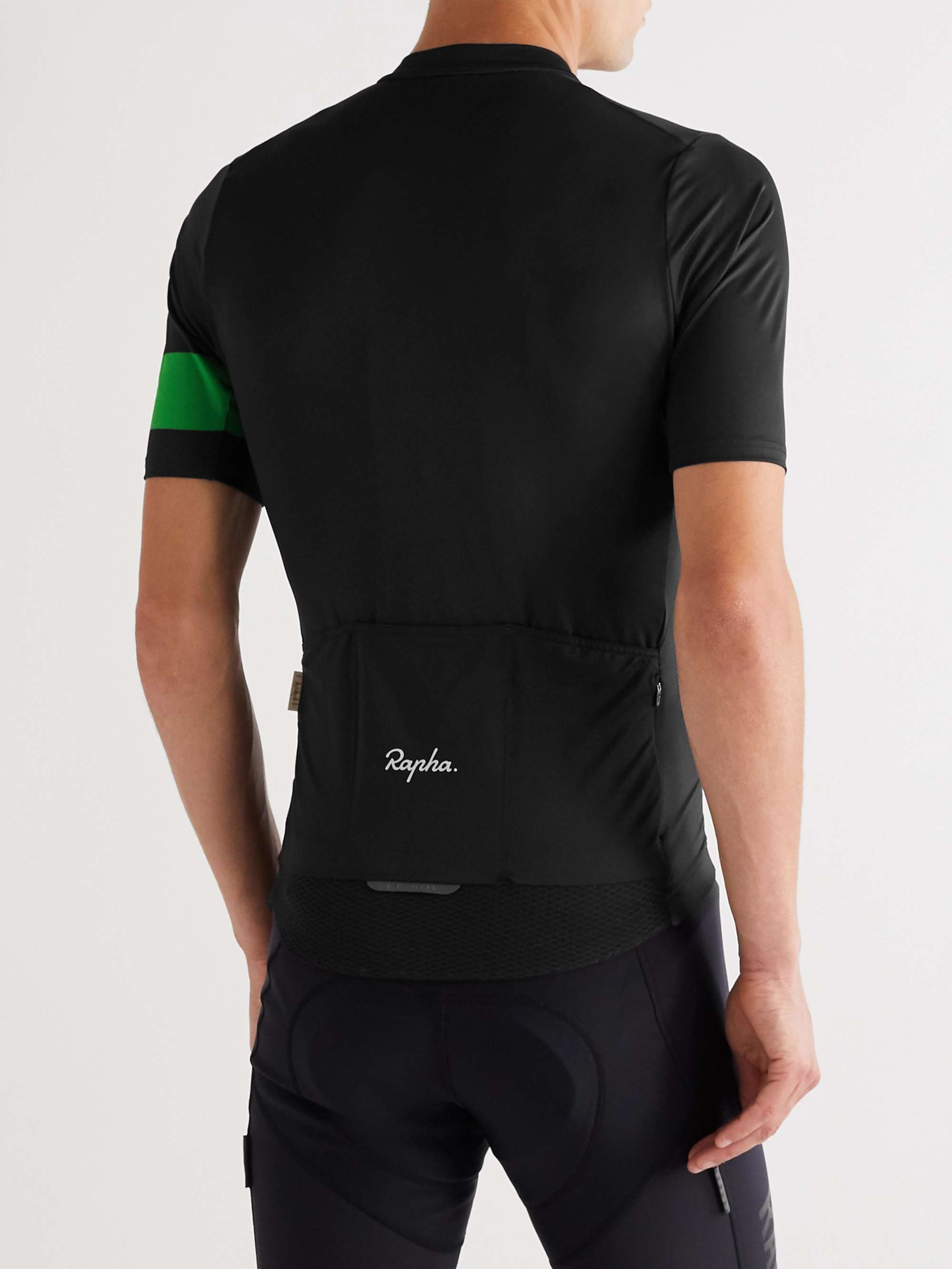 RAPHA + MR PORTER Health In Mind Pro Team Striped Panelled Cycling Jersey