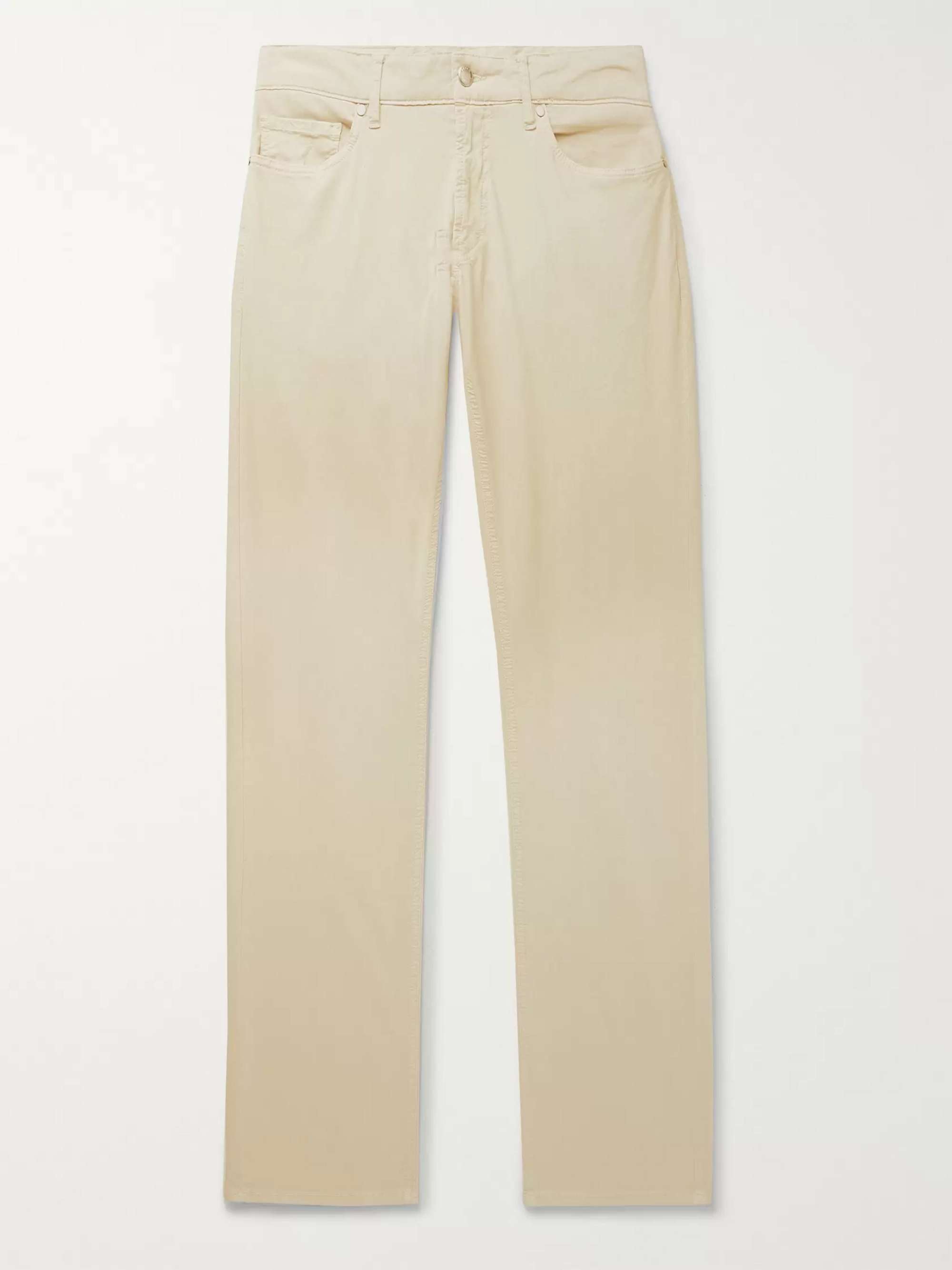 PETER MILLAR Wayfare Slim-Fit Tencel and Cotton-Blend Twill Trousers